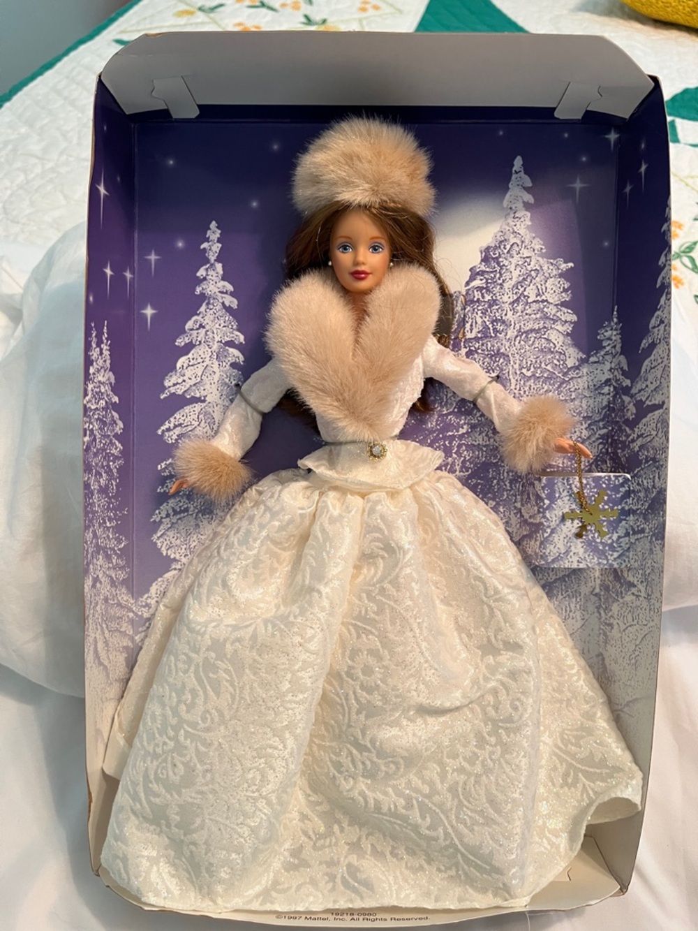 Mattel Holiday Winter Evening Barbie Doll